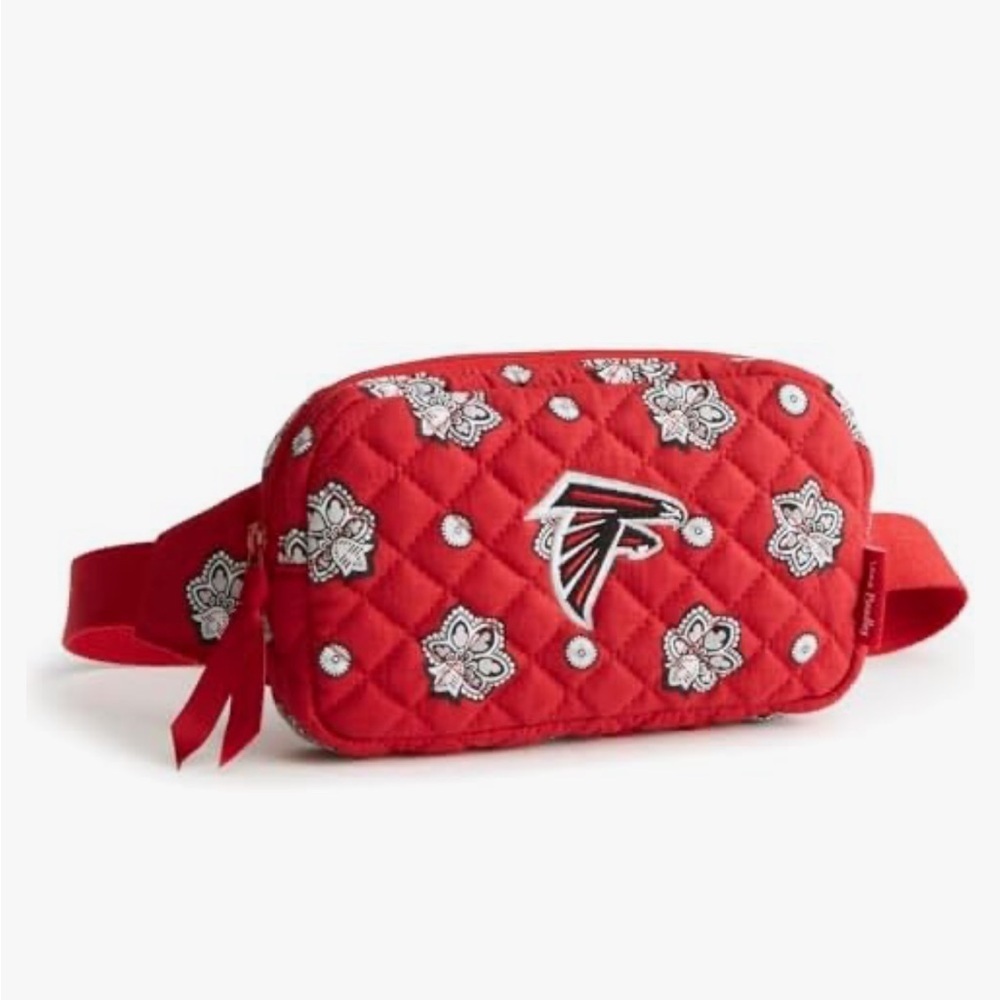 Vera Bradley Atlanta Falcons Red Quilted Waist Bag Belt NFL NEW with Logo